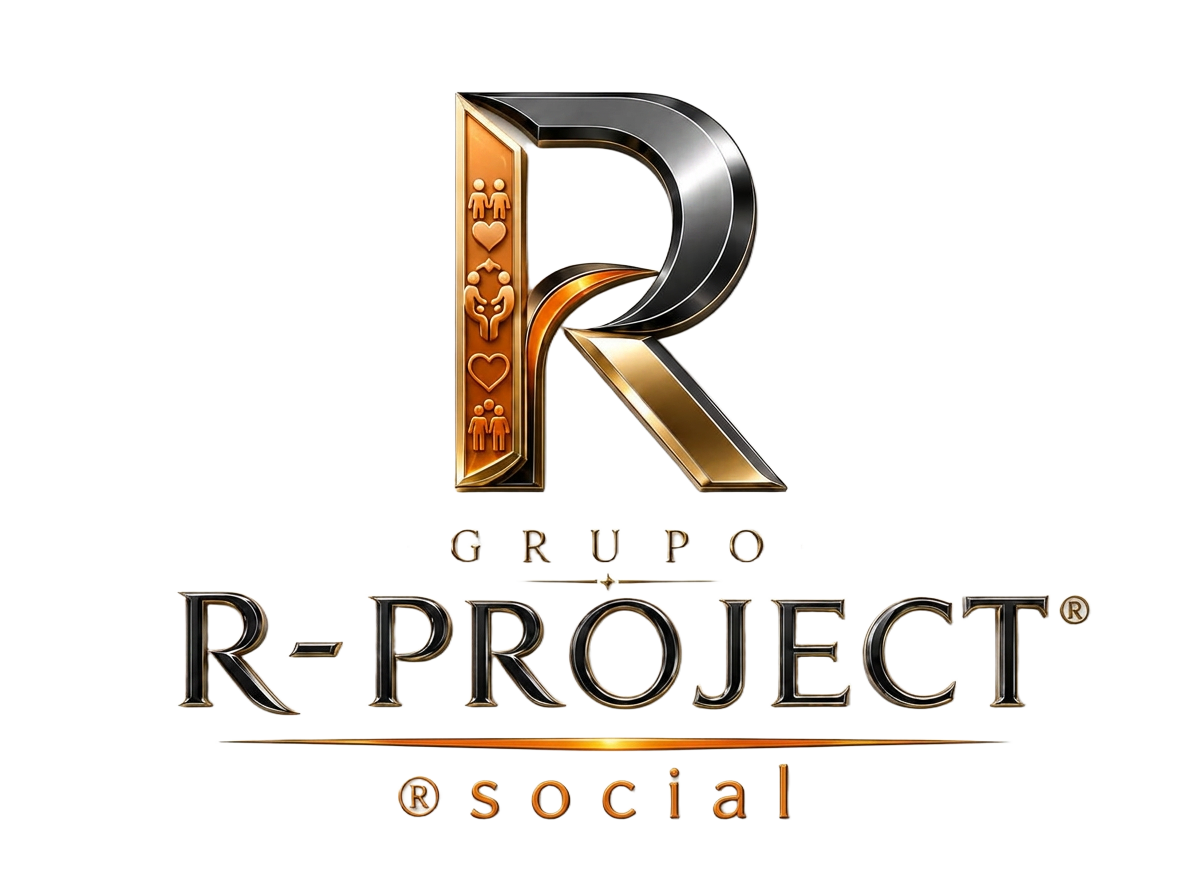 Logótipo 3D R-Project SOCIAL
